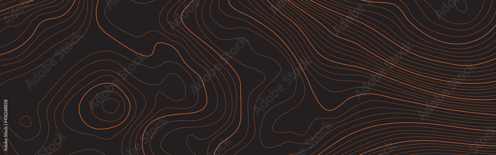 Poster the stylized height of the topographic contour in lines and contours. the concept of a conditional g