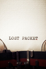 Lost packet text