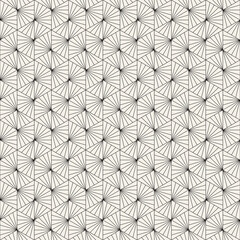 Vector seamless geometric pattern design. Irregular lines abstract background. Composition from randomly disposed elements.
