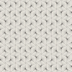 Vector seamless geometric pattern design. Irregular lines abstract background. Composition from randomly disposed elements.