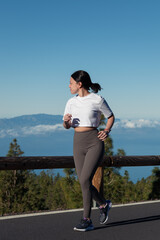 young girl running outdoors in the daytime