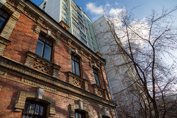 old building in the city