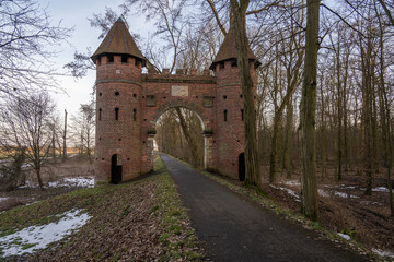 Sieglitzer Tor , historischer Zugang zum Sieglitzer Waldpark