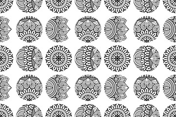 Tribal ethnic pattern semless design