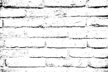 Texture of old dark scary dirty crumbling brick wall of ancient city. Uneven pitted surface of the brickwork of the damp basement with holes and worn. Decayed burnt brickwall background for 3D design