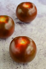 Fresh and organic kumato tomatoes 