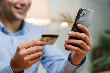 Close up of a handsome successful businessman