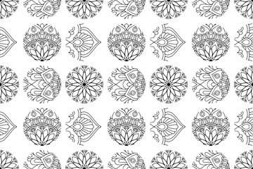 Tribal ethnic pattern semless design