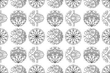 Tribal ethnic pattern semless design