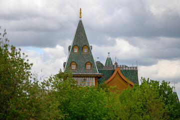 wooden palace in Kolomenskoye