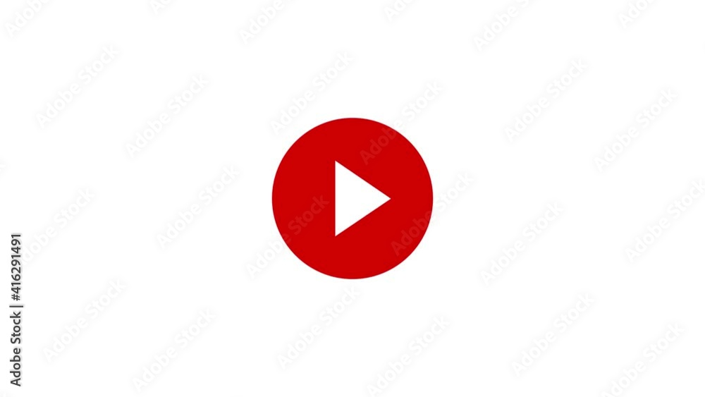 Poster one red live streaming icon. red symbol and button of live streaming. motion graphic.
