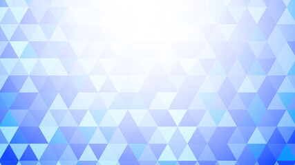 青色のポリゴンベクターフレーム背景素材
