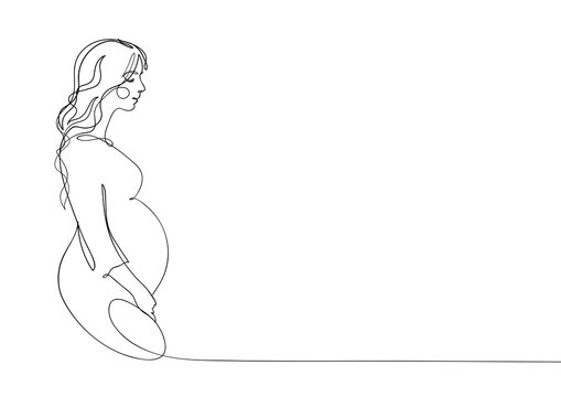 123 Pregnant Woman Sketch Stock Photos, High-Res Pictures, and Images -  Getty Images