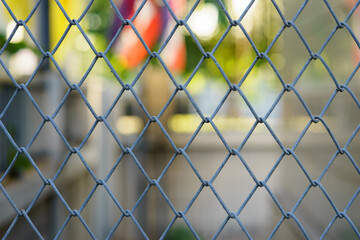 Chain link fence