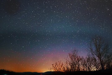 Obraz na płótnie Canvas Pennsylvania Night Sky