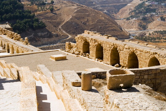 Crusader fort at Kerak, Jordan