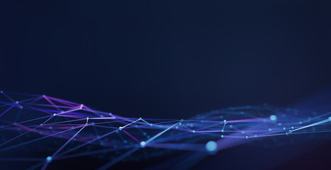 Internet and communication technology design concept.