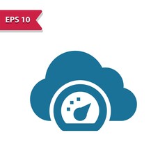 Cloud computing icon