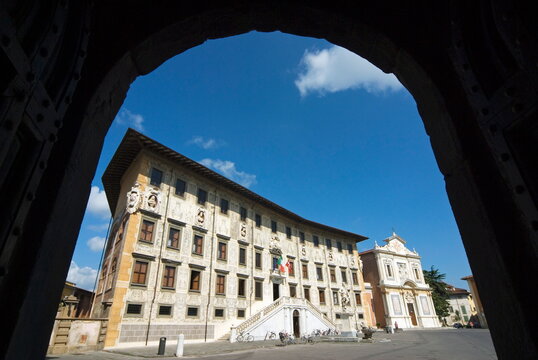 Piazza dei Cavalieri, Scuola Normale University, Pisa, Tuscany