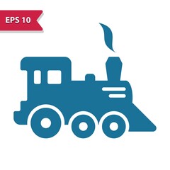 Train, locomotive icon