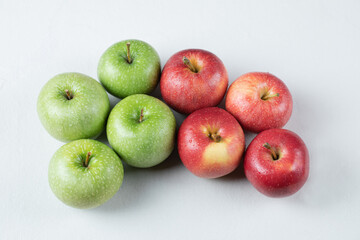 Fresh apple isolated on a white background