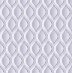 Fototapeta premium 3d background with geometric shape, seamless pattern