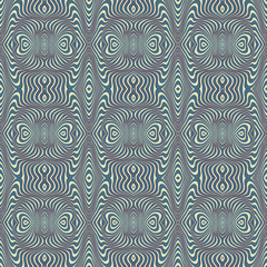 Raster abstract waves lines background