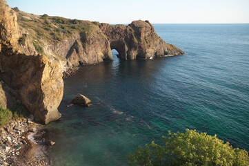 cliffs at the coast