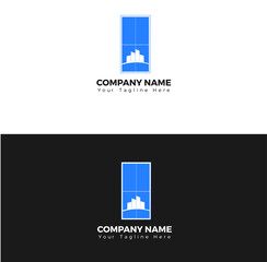 Modern and simple logo property for any purpose