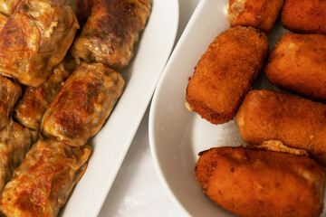 Traditional Muslim Ramadan Dinner Iftar food