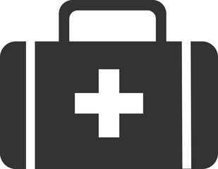 Medical suitcase icon for the doctor.