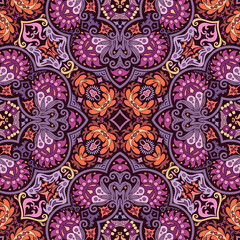 Raster ethnic nature ornamental background