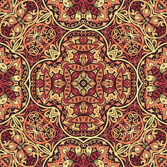 Raster ethnic nature ornamental background