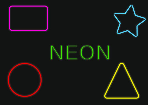 Formas neon