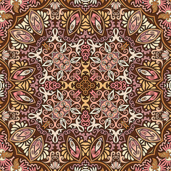 Raster ethnic nature ornamental background