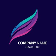 Feather logo images