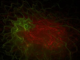 Imaginatory fractal background Image