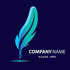 Feather logo images