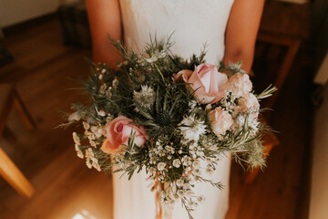 Bridal bouquet.