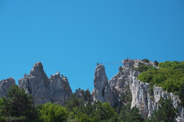 Fototapeta na wymiar rocky mountain landscape