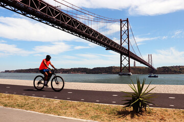 person riding a bicycle