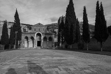 Benedictine Abbey of Sant’Angelo in Formis, Capua, Campania, Italy. The church is dedicated to...
