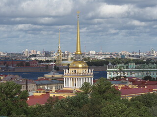 Fototapeta premium urban landscape in St. Petersburg