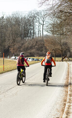 Radtour Bergauf