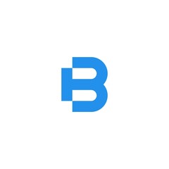 Alphabet BT letter tech, technology icon logo concept vector template