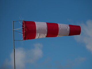 windsock on sky