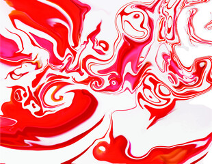 pink jam on white ice cream, vector texture, background