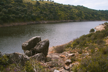 Mesmerizing view of a beautiful Natural Park, Caceres, Extremadura, Spain, Europe