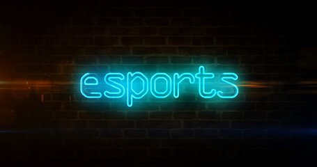 Esports abstract concept 3d illustration