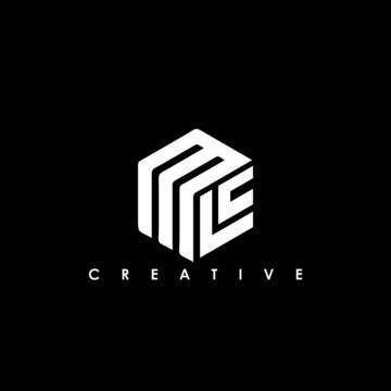 MLC Letter Initial Logo Design Template Vector Illustration